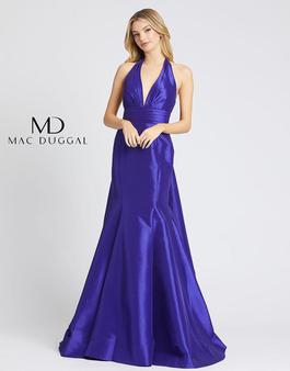 Style 12032 Mac Duggal Purple Size 8 Pageant 12032 A-line Dress on Queenly