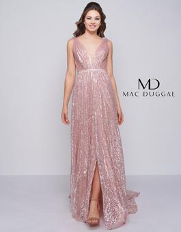 Style 77618 Mac Duggal Light Pink Size 2 Euphoria Prom Side slit Dress on Queenly