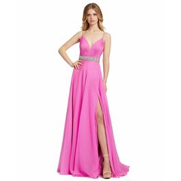 Style 48896 Mac Duggal Pink Size 16 48896 Euphoria Side slit Dress on Queenly