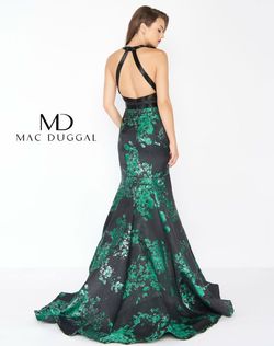 Style 48727 Mac Duggal Green Size 8 Prom Free Shipping Tall Height Mermaid Dress on Queenly
