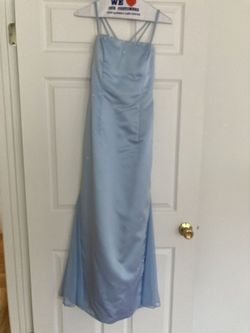 Dave and Johnny Light Blue Size 2 Prom Military Straight Dress on Queenly