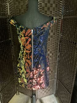 Alyce Paris Multicolor Size 10 $300 Nightclub Mini Cocktail Dress on Queenly