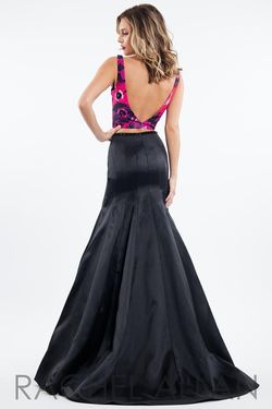 Style 2093 Rachel Allan Black Size 14 Plus Size 2093 Mermaid Dress on Queenly