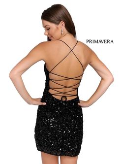 Style 3891 Primavera Black Size 4 3891 Cocktail Dress on Queenly