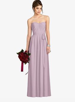 After Six Purple Size 4 50 Off Wedding Guest Military Straight Dress on Queenly
