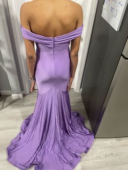 Jovani Purple Size 00 Appearance Pageant Lavender Prom Mermaid Dress on Queenly