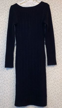 Abercrombie & Fitch Black Size 4 Jersey Straight Dress on Queenly