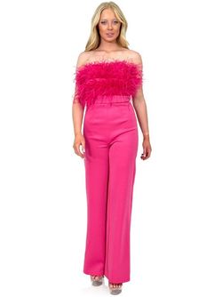 Style 8149 Marc Defang Pink Size 2 Interview 8149 Jumpsuit Dress on Queenly