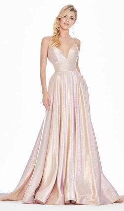 Style 1513 Ashley Lauren Pink Size 6 Military 1513 A-line Dress on Queenly