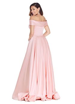 Style 1139 Ashley Lauren Pink Size 0 Sleeves Black Tie A-line Dress on Queenly
