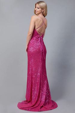 Amelia Couture Pink Size 18 Plunge Prom Mermaid Dress on Queenly