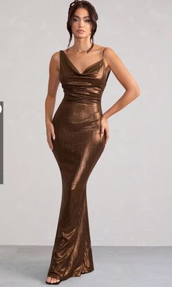 Brown Size 8 Mermaid Dress on Queenly