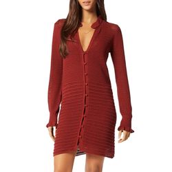 Style 1-1846668093-2901 Joie Red Size 8 Tall Height Cocktail Dress on Queenly