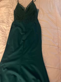 Style 4244 Dancing Queen Green Size 0 Prom 4244 Mermaid Dress on Queenly