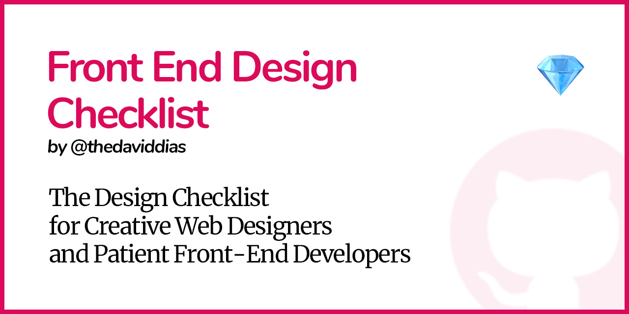Front-End-Design-Checklist