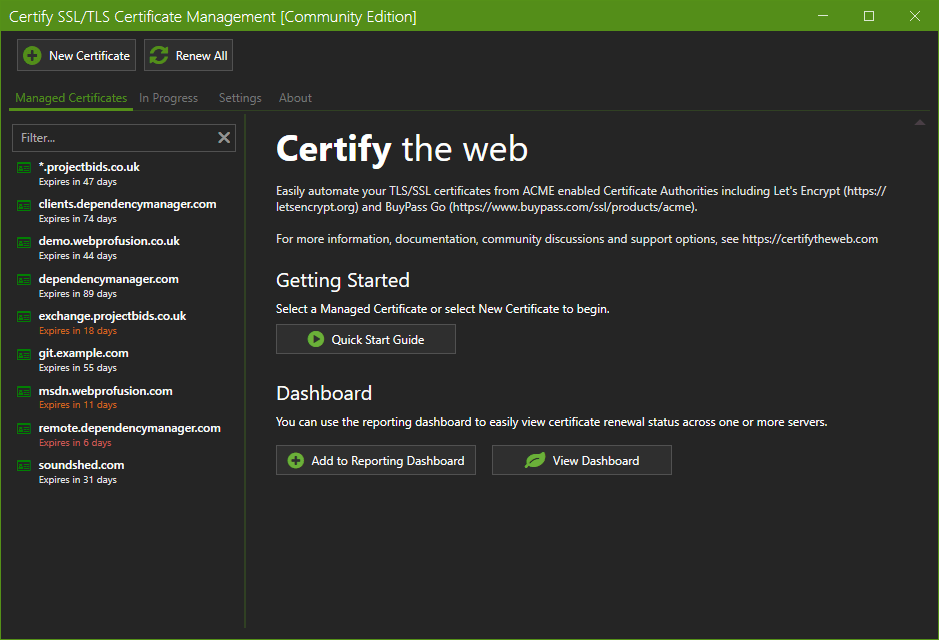 certify