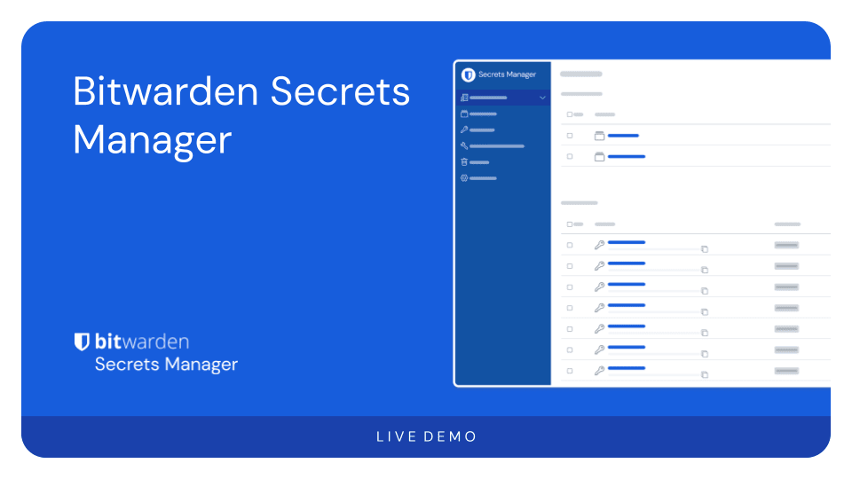 Secrets Manager live demo