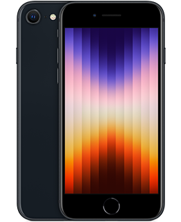 Image of: PureTalk Apple iPhone SE 3rd Gen 64GB Midnight