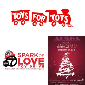 Annual Toy Drive at December 8th Gala! 