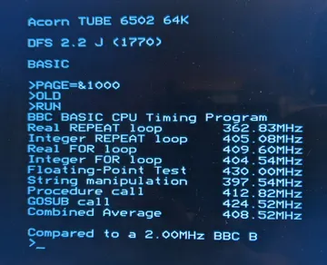 Making my 1982 computer 200x faster with a Zero as a coprocessor. Also the rock-solid HDMI display is thanks to another Zero