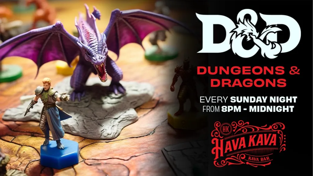 Dungeons and Dragons at Hava Kava cover photo