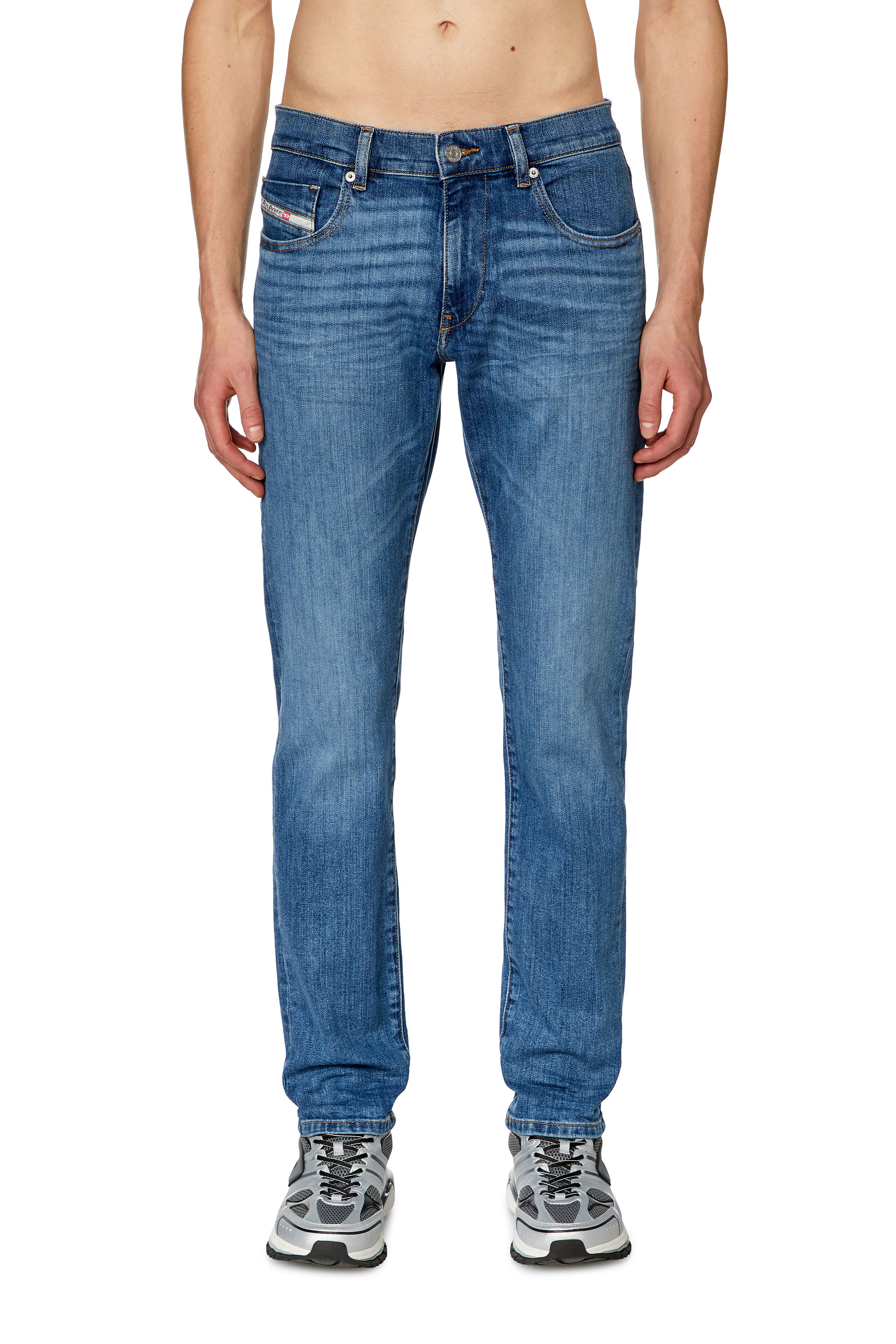 Diesel - Man Slim Jeans 2019 D-Strukt 0KIAL, Light Blue - Image 1