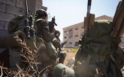 The Israel Defense Forces operate in Gaza, in a handout photo published June 30, 2024. (Israel Defense Forces)