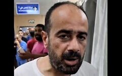 Director of Shifa Hospital, Mohammad Abu Salmiya, speaks after his release by Israel, July 1, 2024 (Video screenshot)