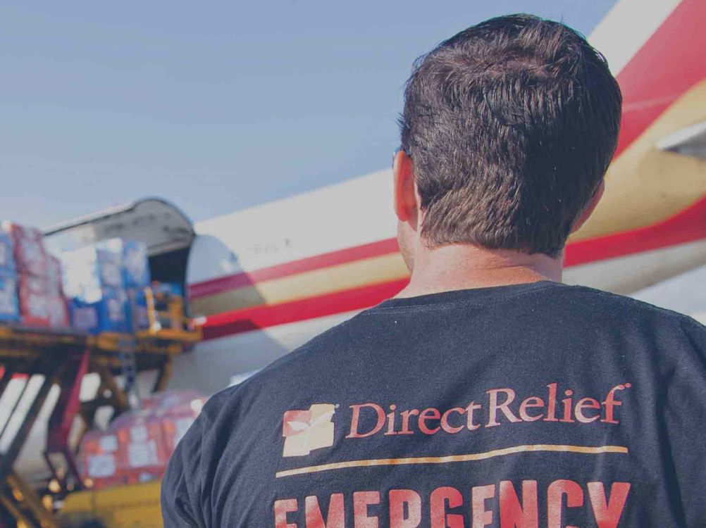 Direct Relief emergency worker.
