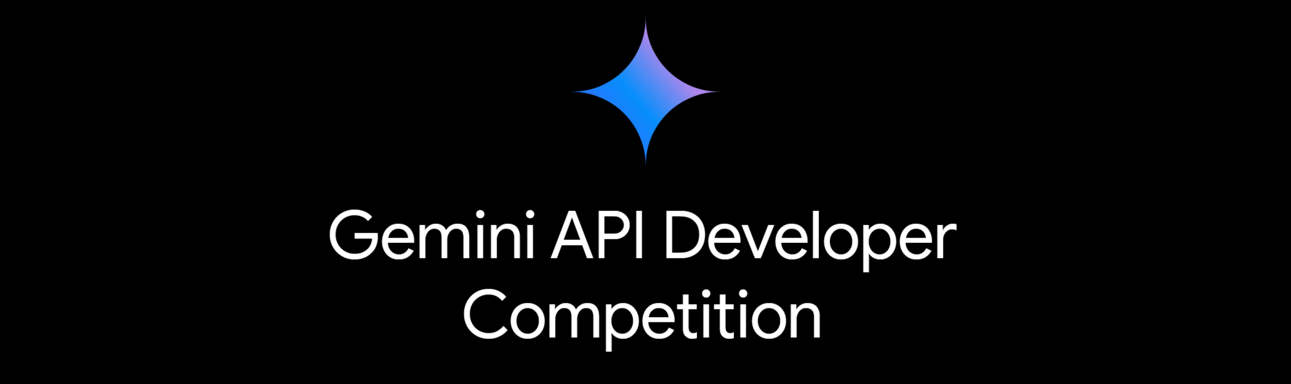 Gemini-API-Developer-Competition-Banner