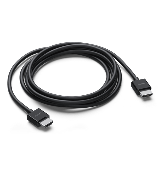 Belkin UltraHD High Speed 4K HDMI-kablet er fire meter langt, og det gør det nemt at oprette forbindelse mellem dit Apple TV 4K og dit TV.