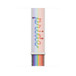 Loop desportiva Pride Edition (arco-íris), tecido de nylon com riscas arco-íris e a palavra "pride", fecho aderente