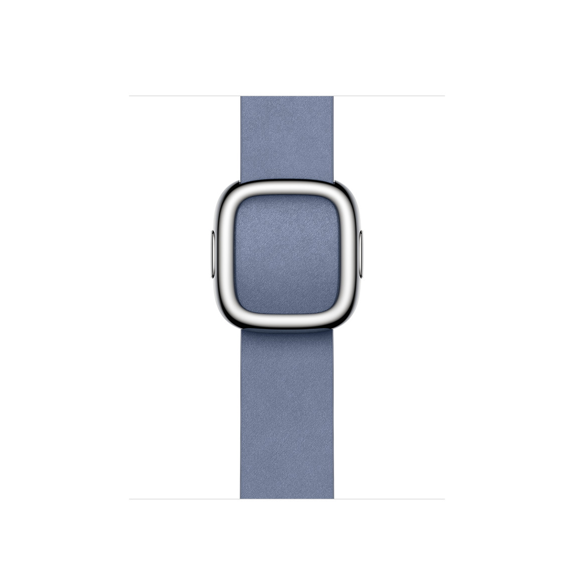 Modernes Armband in Lavendelblau mit magnetischer Schließe aus Edelstahl