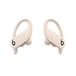 Linker en rechter Powerbeats-oortjes met de verstelbare oorhaakjes die de oortjes op hun plek houden.