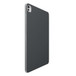 Zwarte Smart Folio voor iPad Pro die de achterkant van de iPad Pro beschermt, waarbij de groothoek- en ultragroothoekcamera zichtbaar zijn