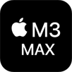 Applen M3 Max ‑siru