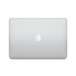 Exterior, closed, rectangular shape, rounded corners, Apple logo centred, Silver