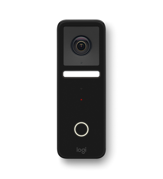 Captez chaque détail avec la sonnette filaire Circle View de Logitech, qui prend en charge la vidéo sécurisée HomeKit avec reconnaissance faciale, la technologie TrueView avec champ de vision de 160 degrés et plus encore.