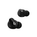 Beats Studio Buds showing on-ear controls, that allow you to manage calls and control music. 