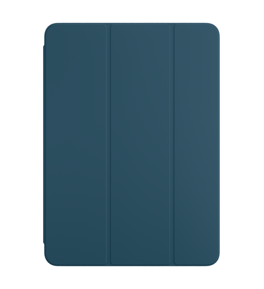Front view of Marine Blue Smart Folio for iPad Pro.