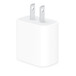 The Apple 20-watt USB‑C Power Adapter (with Type A plug) offers fast, efficient charging at home, in the office or on the go.