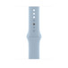 Light Blue Sport Band, smooth fluoroelastomer with pin-and-tuck closure