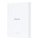 Boîte d’expédition blanche, vue de biais, inscription indiquant que la boîte contient un iPad Air remis à neuf certifié Apple