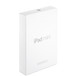 White shipping box, Apple logo on top, front exterior, text reads, iPad mini, Apple Certified Refurbished