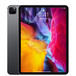 11-inch iPad Pro, back exterior, Pro camera system, Space Grey finish, front exterior, all-screen design, black display bezel
