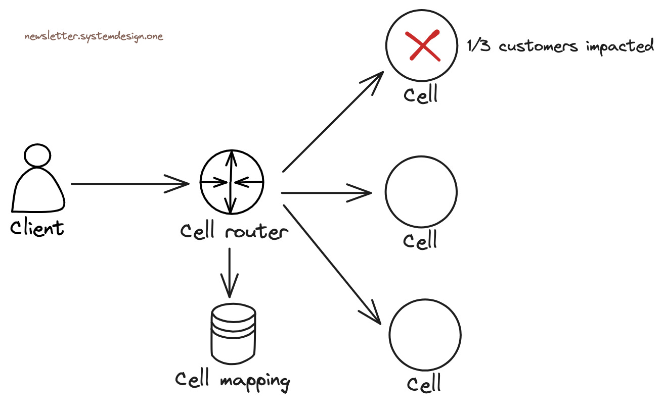 Reducing Scope of Impact With Cell Based Architecture