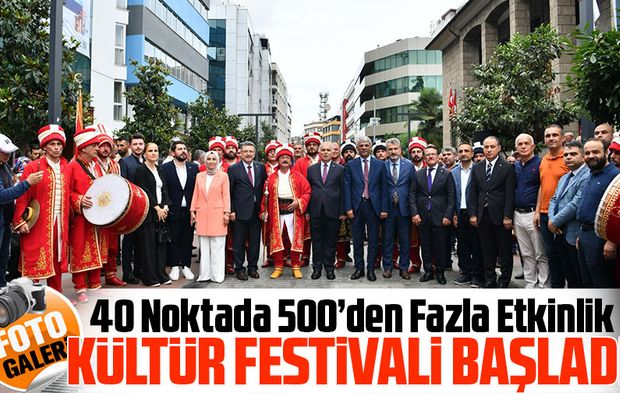 Trabzon'da Kültür Yolu Festivali Coşkusu Başladı!