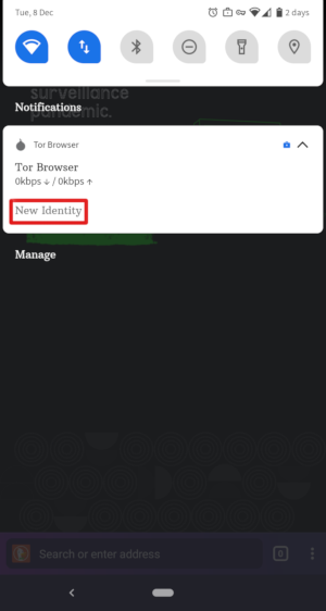 Новий ідентифікатор у Tor Browser для Android