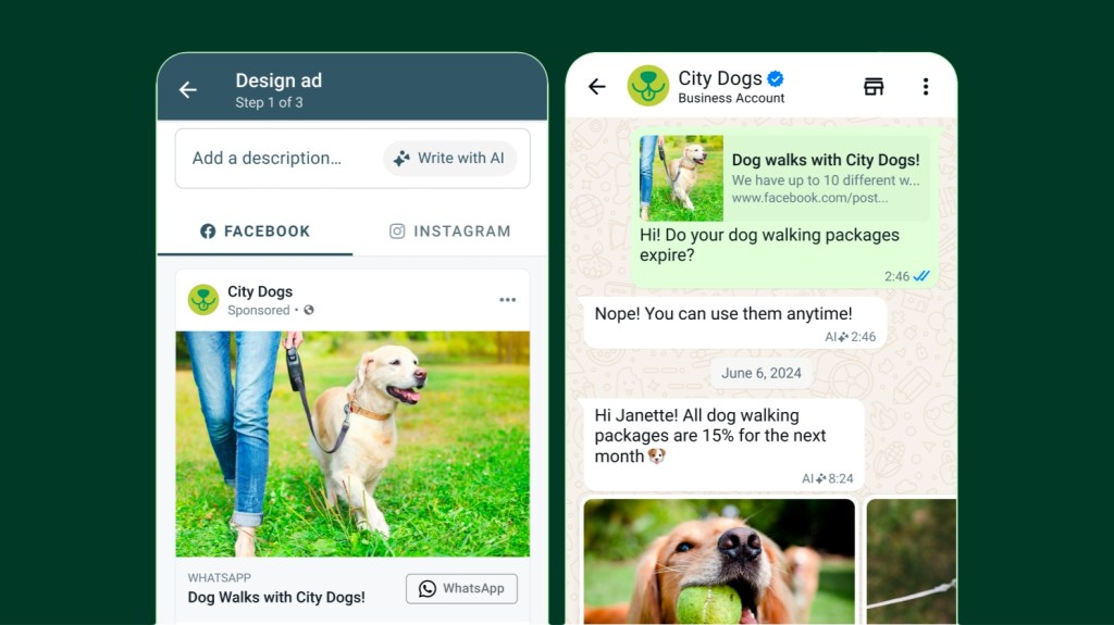Meta adds AI-powered features to WhatsApp Business app