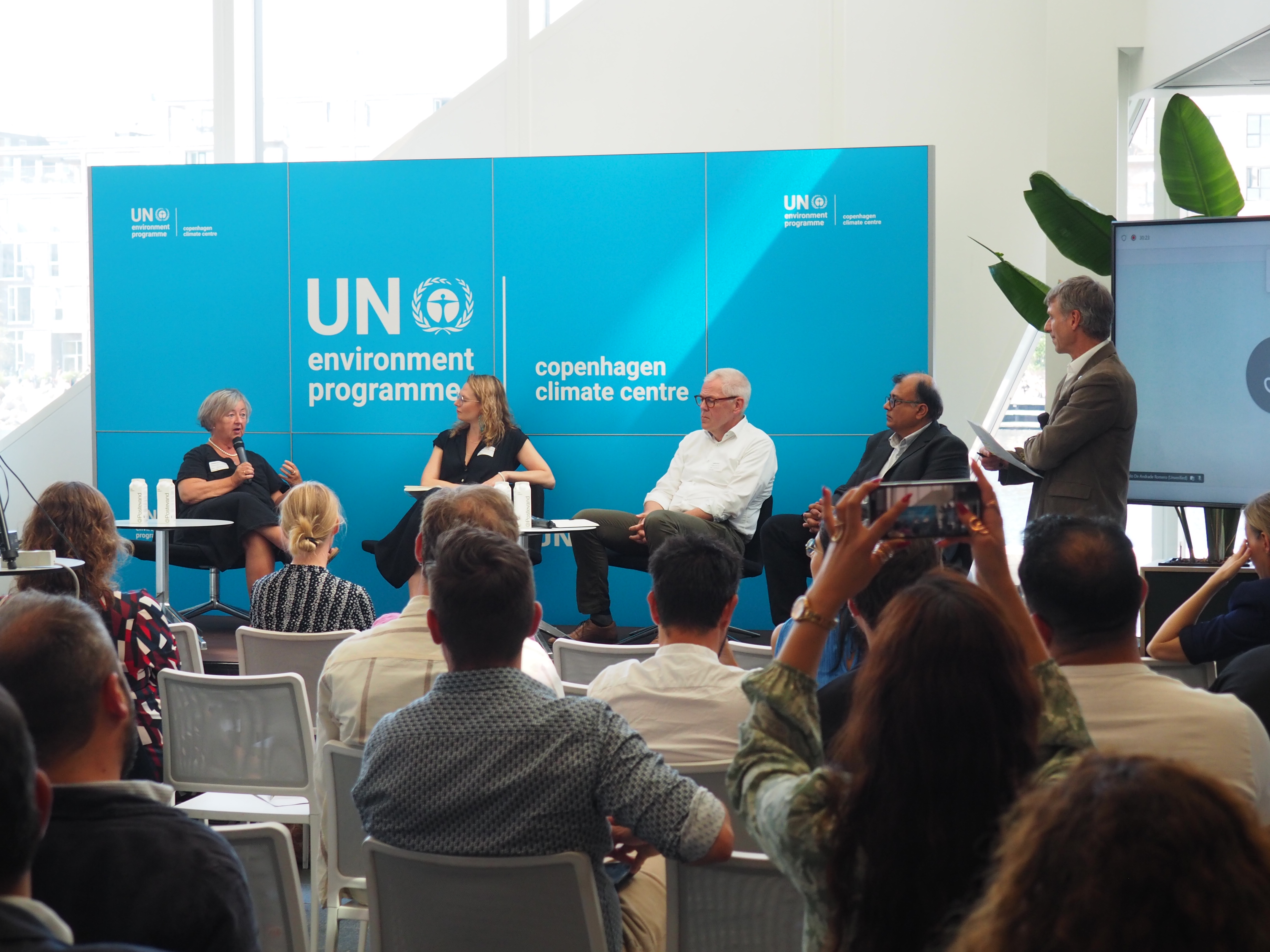 nature-based solutions event in UN City